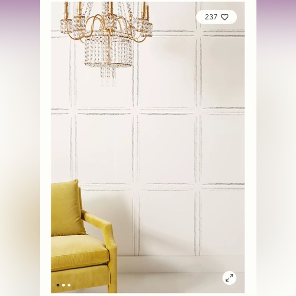 2 / Anthropologie Magnolia Home Hopscotch Wallpaper #4 - Picture 2 of 9